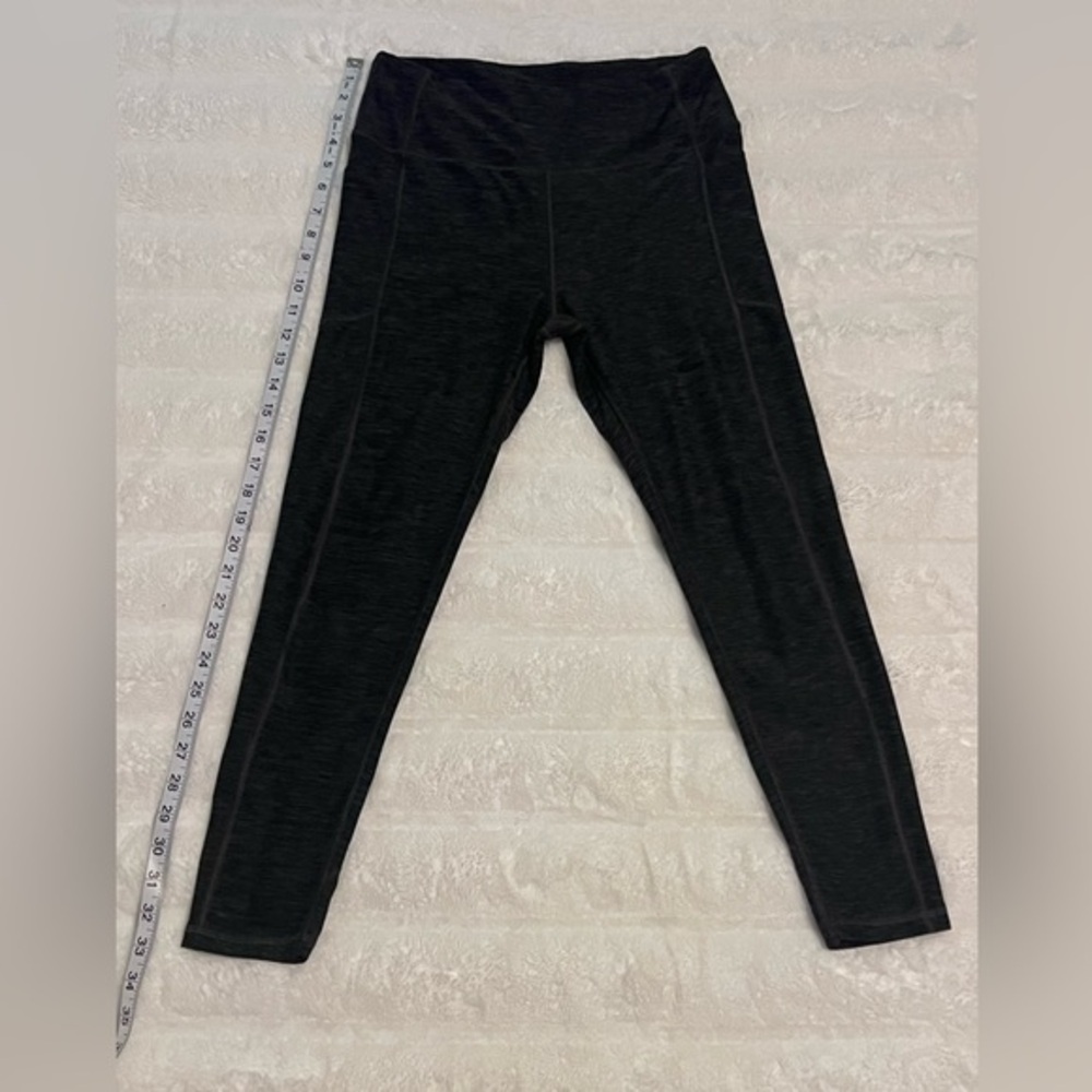 Victoria Secret Athletic Leggings Dark Heather Plum/Purple/Gray - Size Medium